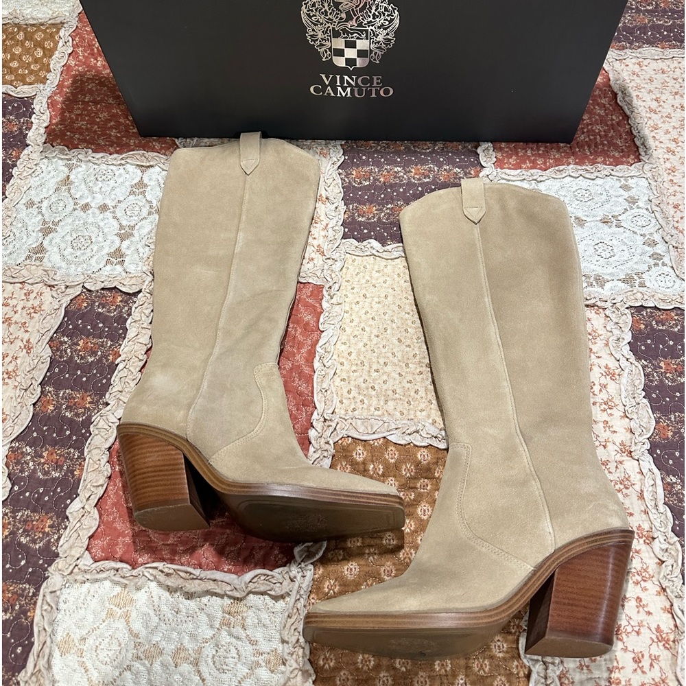 Vince Camuto Afelia leather boots